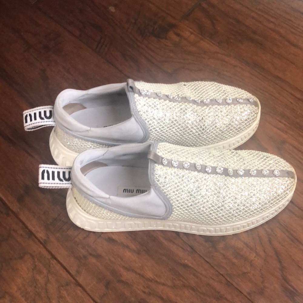 Miu Miu slip on sneakers